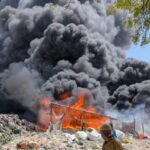 भीषण अग्निकांड: झुग्गियों में लगी आग, छह बच्चों के लापता होने की आशंका