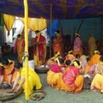 नरेंद्रनगर राजदरबार में महारानी और सुहागिनों ने पिरोया तिल का तेल