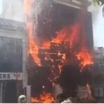 लखनऊ के कोचिंग सेंटर में भीषण आग, दम घुटने से दो की मौत, कई घायल