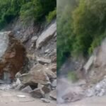 यमुनोत्री हाईवे पर फिर भूस्खलन, हनुमान चट्टी के आगे मार्ग बंद, मलबा हटाने में जुटी एनएच टीम